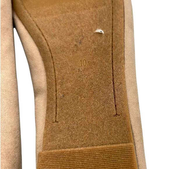 Old Navy Women's Blush Faux-Suede Pointy Ballet Flats Size‎ 10 - Picture 11 of 11